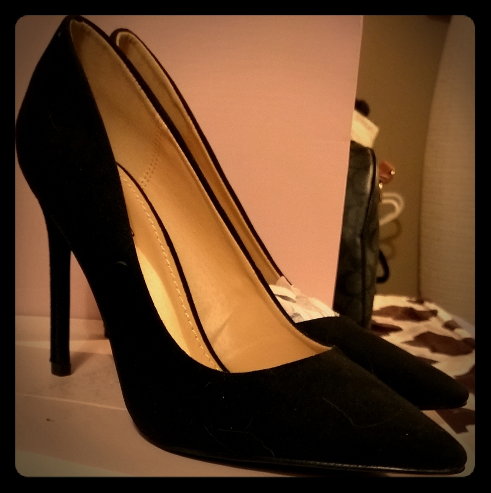 Suede shoes
